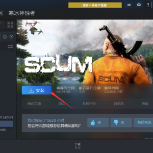 SCUM（人渣）点击下载游戏为什么速度很慢？