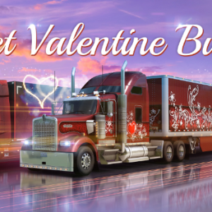 《美国卡车模拟器》甜蜜情人节活动