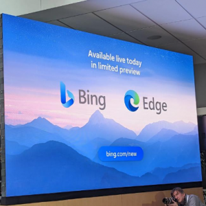 微软重磅推出Bing和Edge：硬刚谷歌打响AI之战